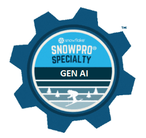 SnowPro Specialty Gen AI Logo