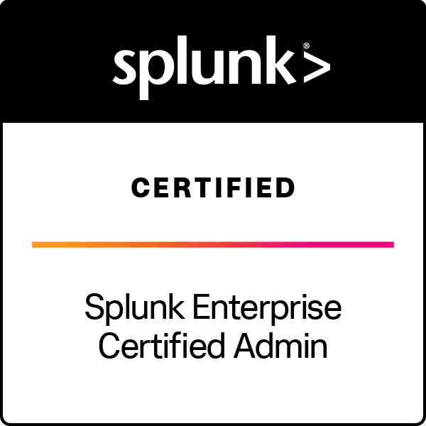 Splunk Enterprise Certified Admin Logo