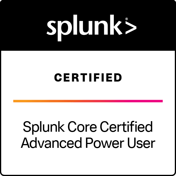 Splunk Core Certified Advanced Power User Logo