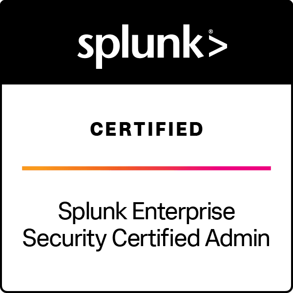 Splunk Enterprise Security Certified Admin Logo