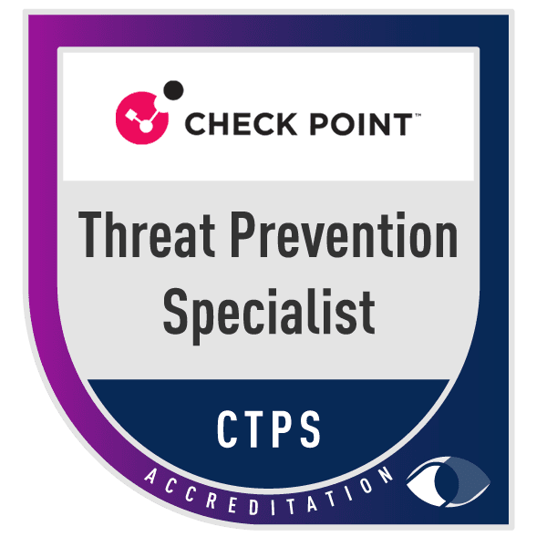 Checkpoint Certified Threat Prevention Specialist Logo