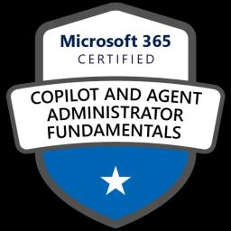 Microsoft Copilot and Agent Administration Fundamentals Logo