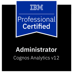 IBM Cognos Analytics v12 Administrator Logo
