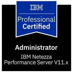 IBM Netezza v11.x Administrator Logo