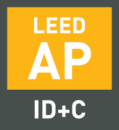 USGBC LEED AP Interior Design + Construction Logo