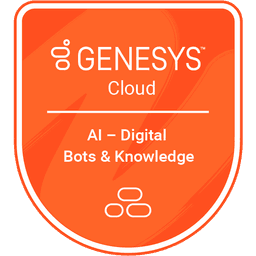 Genesys Cloud AI Digital Bots & Knowledge Logo