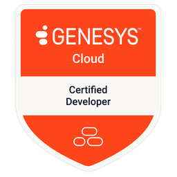 Genesys Cloud Developer Certification Logo